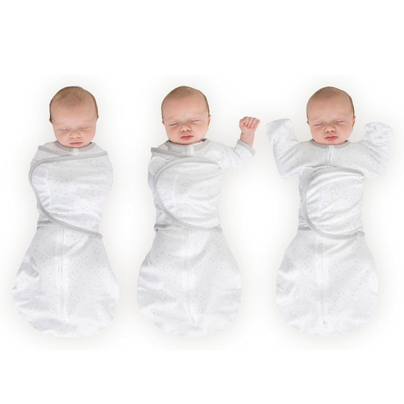 Amazing Baby 6-way Omni Swaddle Sack with Wrap - Small, 0-3 Months * Baby101 - Picture 1 of 6